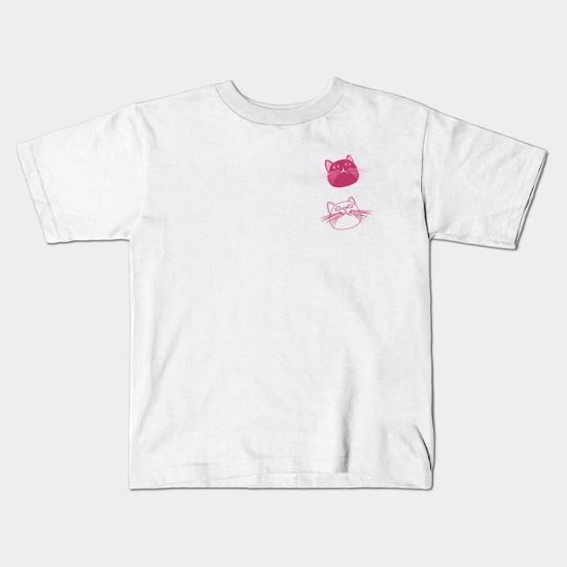 MeshMinds Astrocat Face Kids T-Shirt by Meshminds